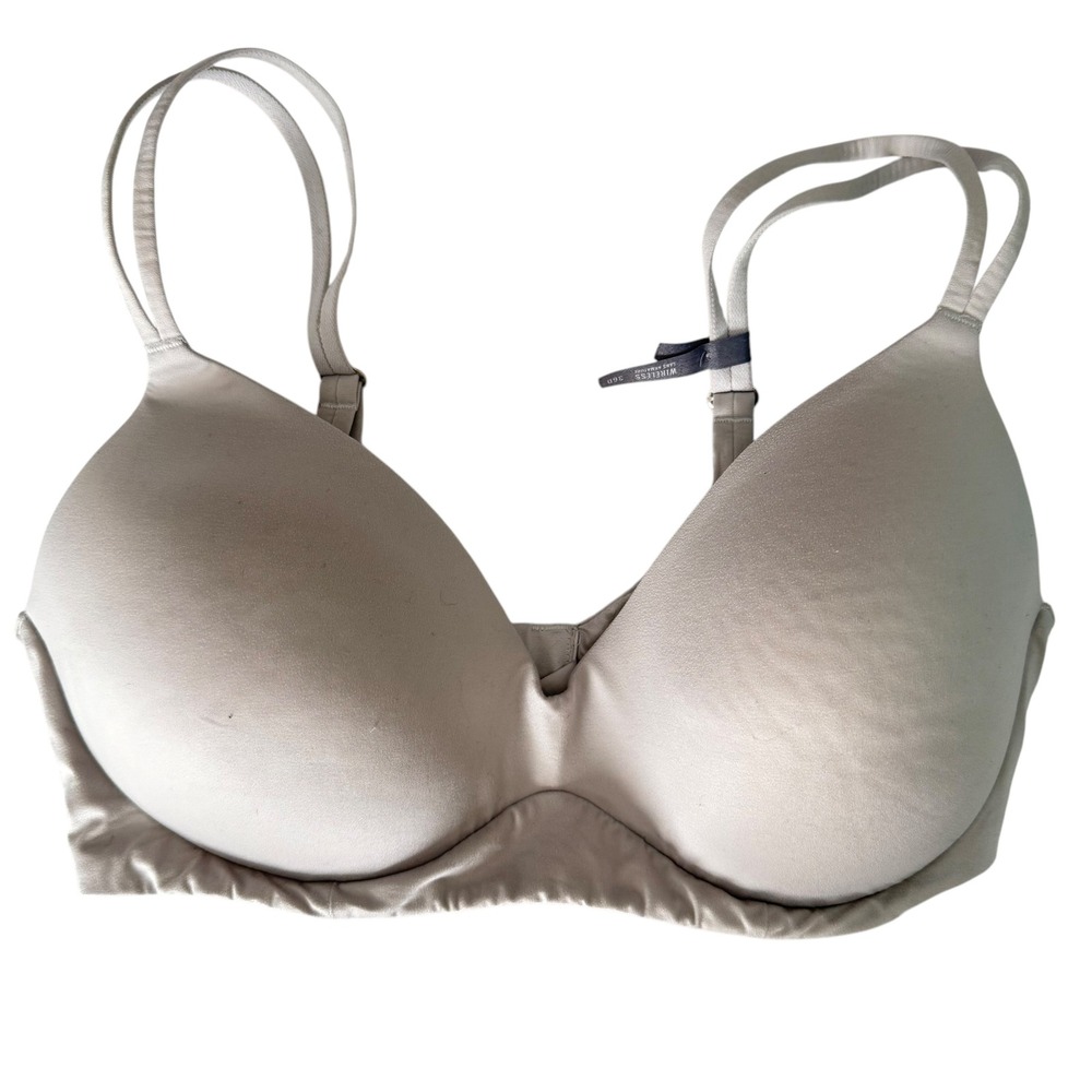AERIE Sunnie Silver Wireless Sans Armature Ladies‎ Bra, 36D